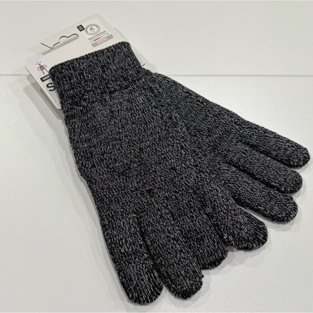 Smartwool Charcoal Knit Gloves